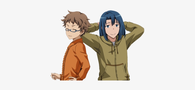 Uu2ndal - Toradora Haruta And Noto, transparent png #3134796