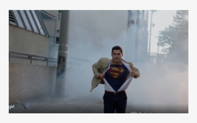 Na 2ª Temporada, Superman Aparece E Faz Referência - Supergirl, transparent png #3134866