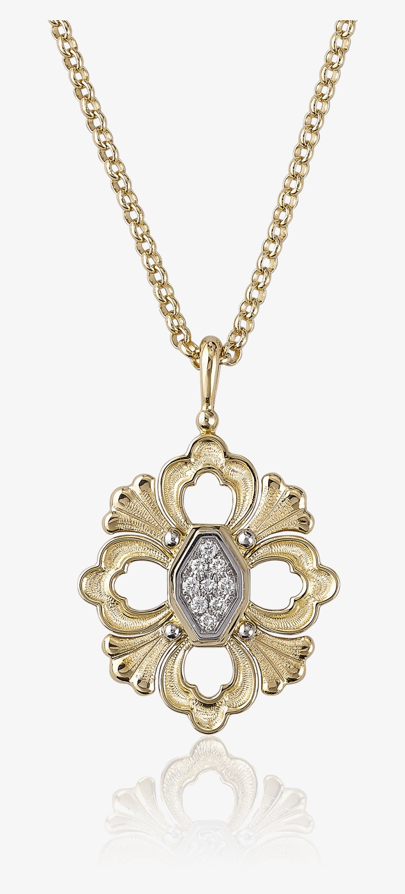 Buccellati - Pendants - Opera Necklace - Jewelry, transparent png #3134909