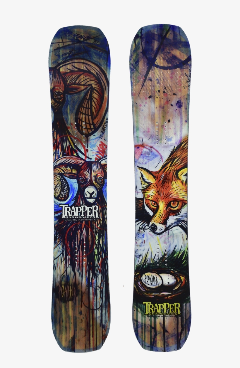 Poacher Snowboard - Trapper Poachers Snowboard, transparent png #3134952