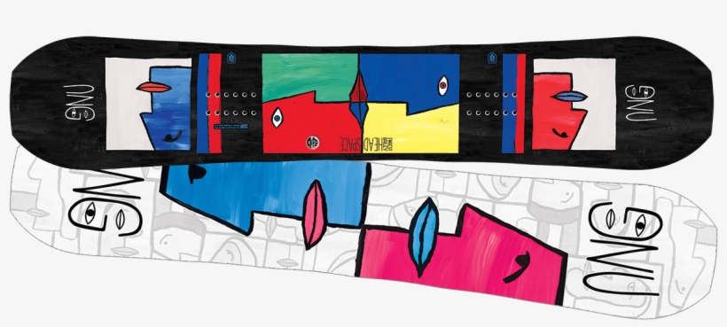 Gnu 2016 2017 Forest Bailey Headspace - Gnu Head Space Asym 152cm Snowboard, transparent png #3135023