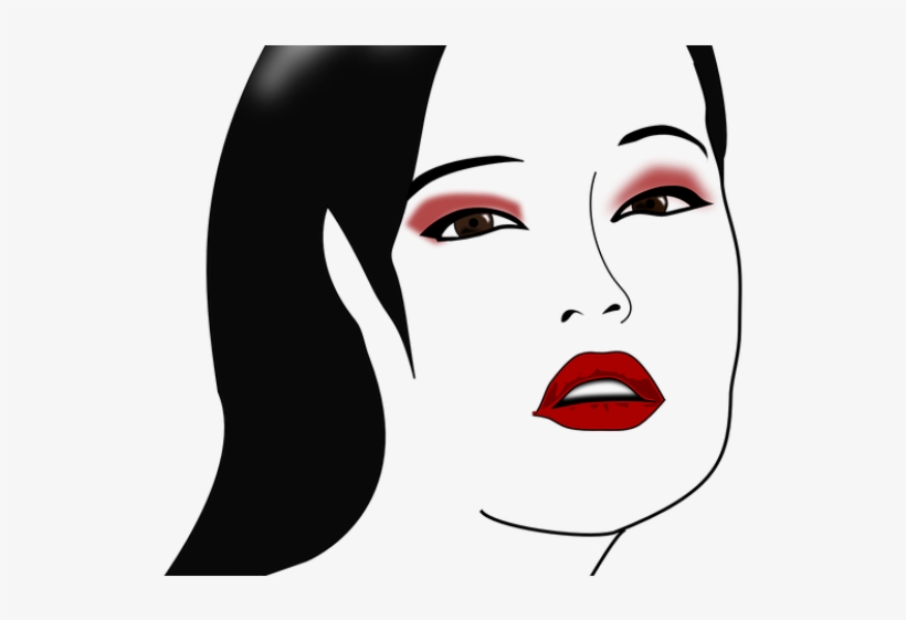 Face Clipart Model - Makeup Clipart Face Png, transparent png #3135344