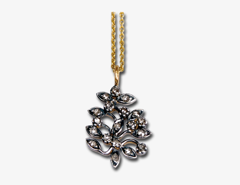 Trellis Pendant Necklace - Locket, transparent png #3135403