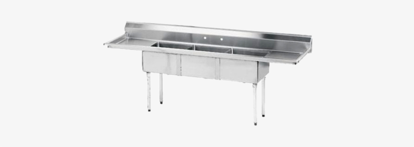 Advance Tabco Fe 3 1812 X Special Value Fabricated - Advance Tabco 120" 3 Compartment Stainless Commercial, transparent png #3135508