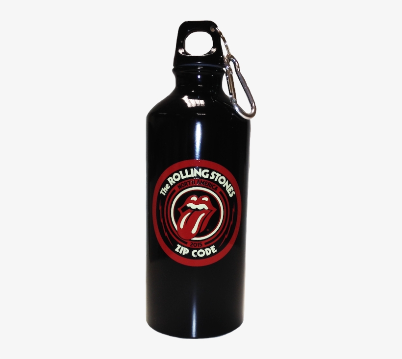 The Rolling Stones Aluminum Water Bottle - Rolling Stones Bottle - Zip Code 2015, transparent png #3135560