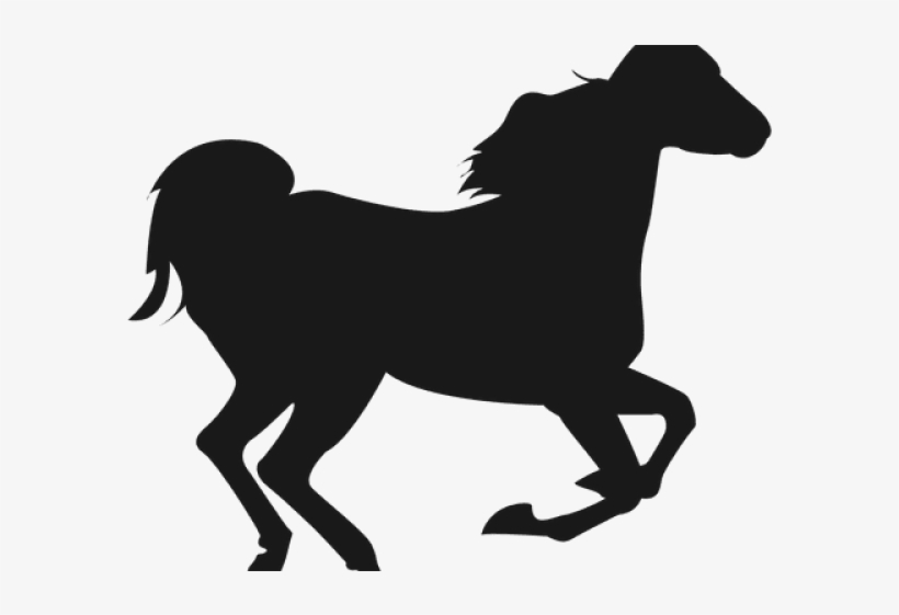 Horse Jumping Silhouette - Horse, transparent png #3135564