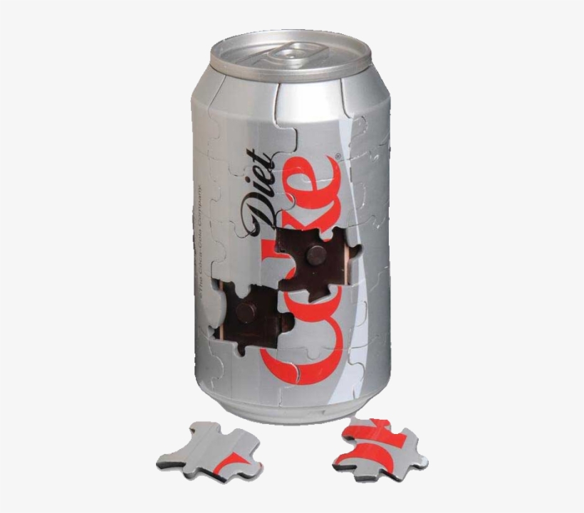 3-d Diet Coke Can Puzzle - Diet Coke 3d Puzzle, transparent png #3135736