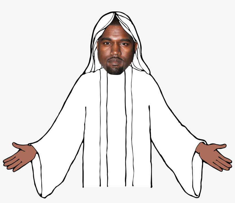 P4 Yeezus - Kanye West, transparent png #3136049
