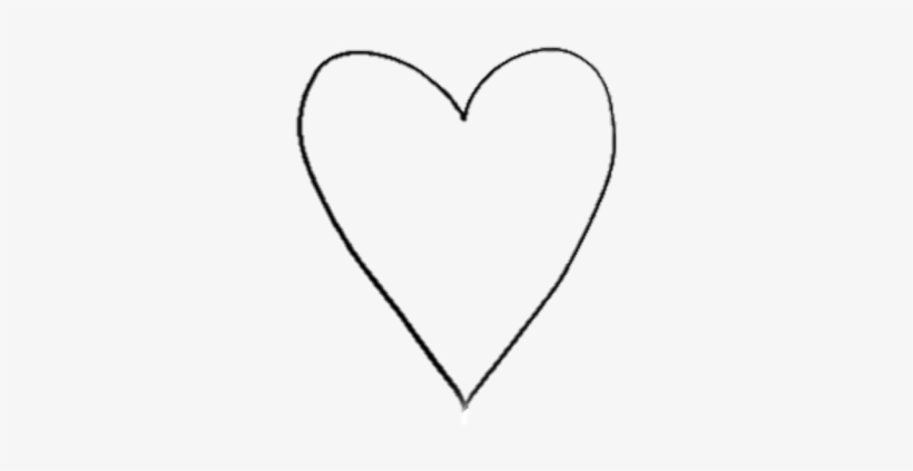 Black And White, Heart, And Transparent Image - Transparent Black And White Heart, transparent png #3136150