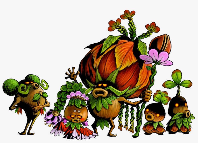 L5anhzc - Legend Of Zelda Majora's Mask Official Art, transparent png #3136639