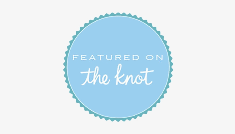 Badge Featured On The Knot - 5 Star Rating The Knot, transparent png #3136770