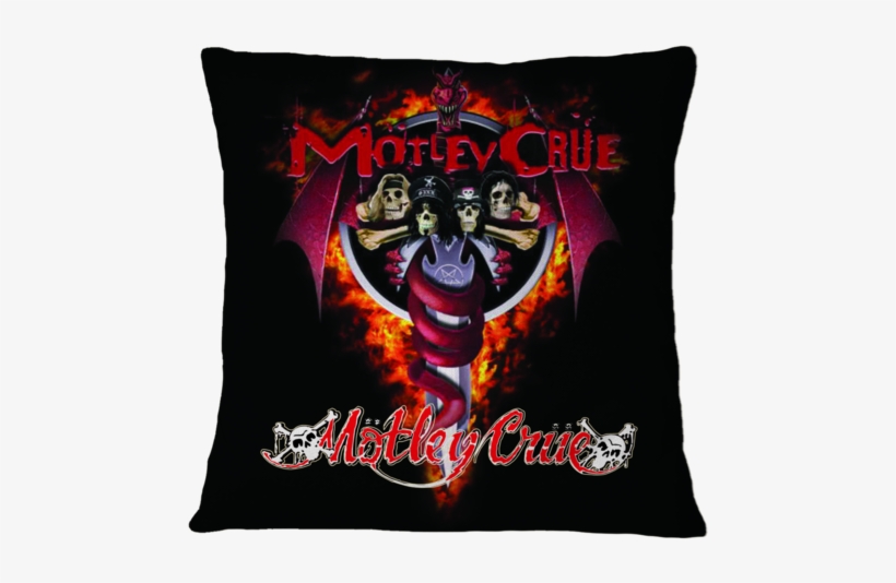 Motley Crue Pillow - Motley Crue, transparent png #3136841