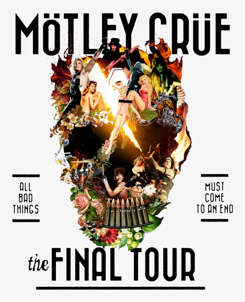Mötley Crüe - Bluray Motley Crue Last Live Los Angels, transparent png #3136880