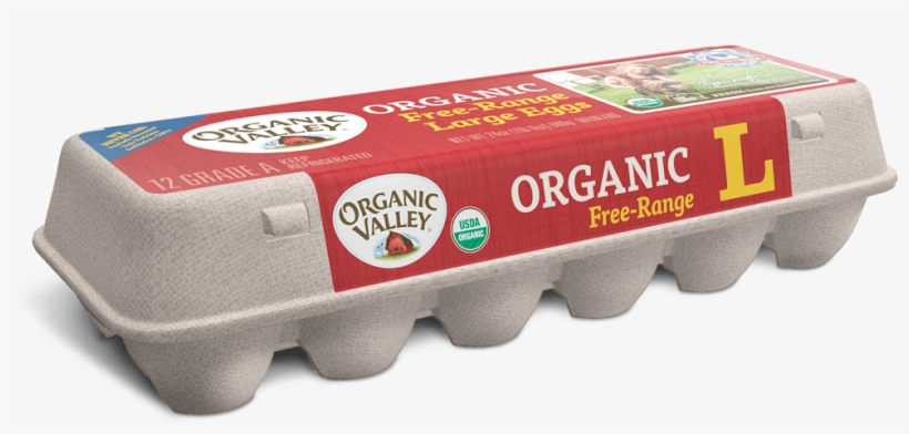 Large Eggs, One Dozen Large Eggs, One Dozen - Organic Valley, transparent png #3136907
