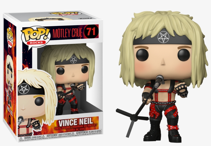 Funko Pop Motley Crue, transparent png #3136991