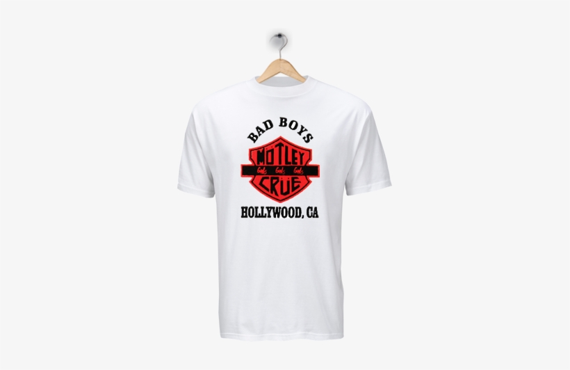 Motley Crue Bad Boys - T-shirt, transparent png #3137123