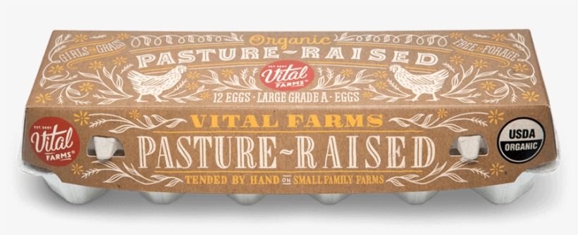 Girls On Grass - Vital Farms Organic Pasture Raised Eggs, transparent png #3137165