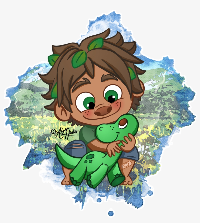 Modern Good Dino By Phantomphoenix4 - Arlo The Good Dinosaur Spot Clipart, transparent png #3137222
