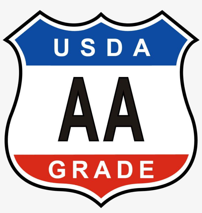 Usda Grade A Shield Usda Aa Gradeshield - Usda Grade A Egg, transparent png #3137359