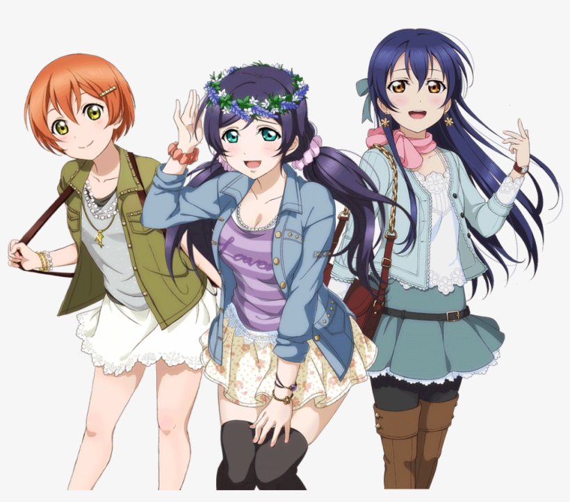 Jungwheenie Love Live School Idol Project Rin Hoshizora - Group Anime Idol Base, transparent png #3137672