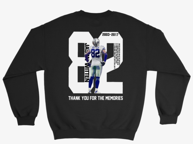 Jason Witten Thank You For The Memories Shirt - Thank You Jason Witten, transparent png #3137823