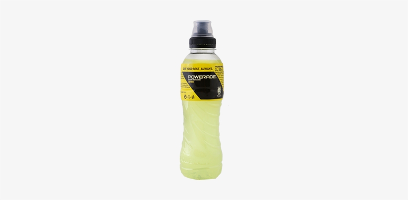 Powerade Lemon- - Coca-cola With Lemon, transparent png #3138002