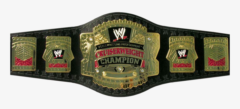Wwecruiserweightbeltpic1 - Wwe Cruiserweight Championship Title Belt, transparent png #3138200
