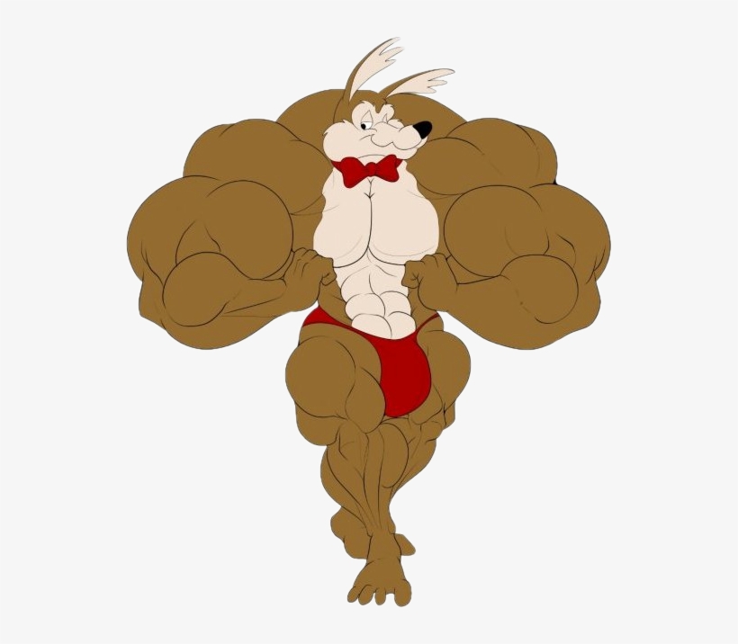 Wile - Wile E Coyote Muscles, transparent png #3138654