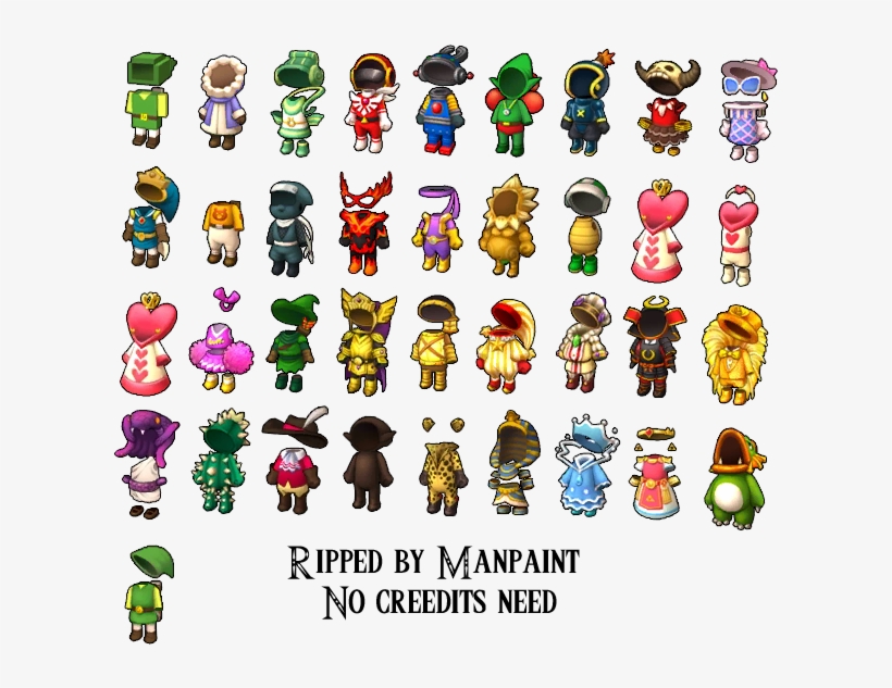 Outfits - Triforce Heroes Costumes, transparent png #3138728
