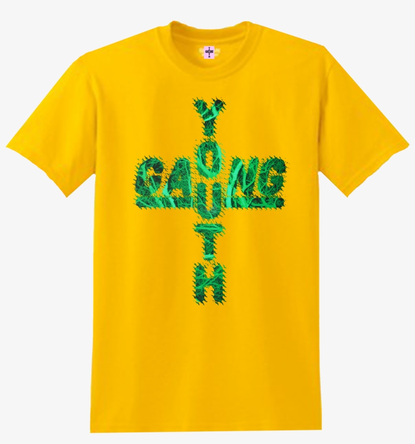 Image Of Sunshine Shrubbery Cross Logo Tee - Don T Tread On Memes Shirt, transparent png #3138826