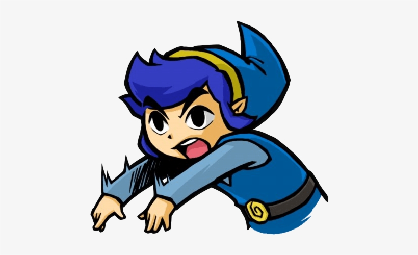 Blue - Legend Of Zelda Triforce Heroes Blue, transparent png #3138927