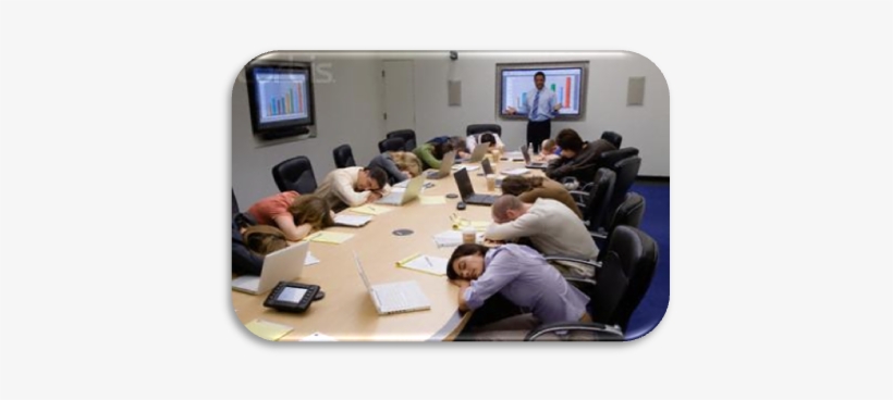 Sleeping In Meeting - Sleeping In Training Class, transparent png #3139520