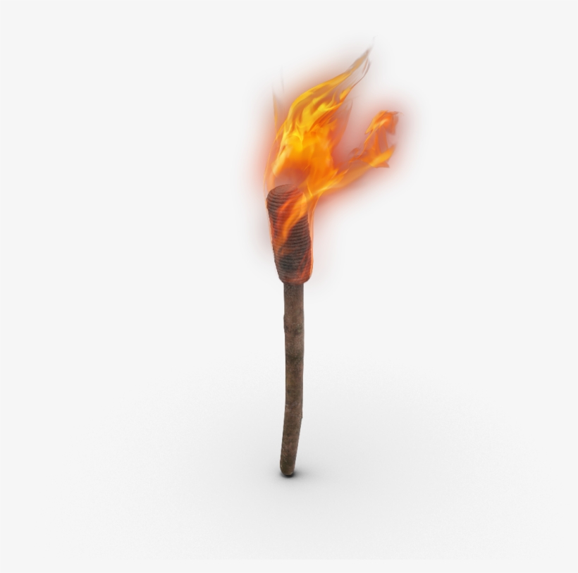 Ftestickers Torch Fire Antorcha Stickers Freetoedit - Torch, transparent png #3139615