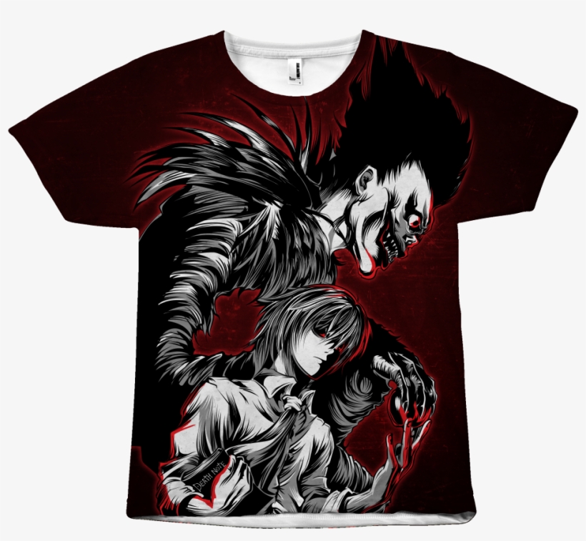 Kira And Ryuk - T-shirt, transparent png #3139616