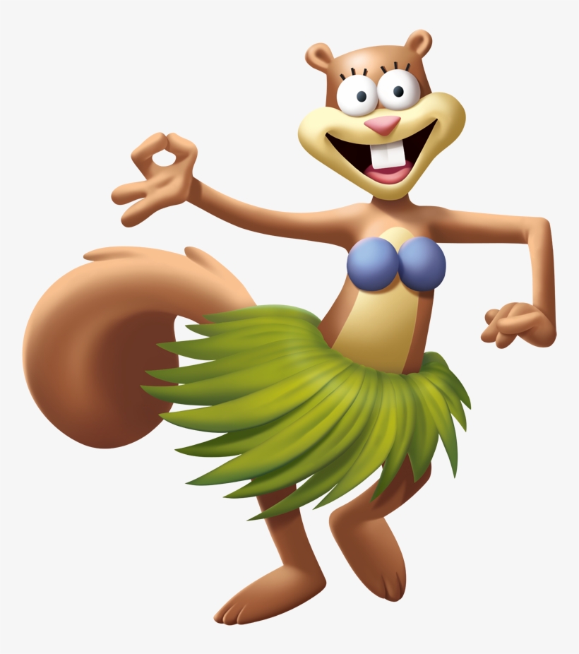 Sb Sandy 005 Cgi-copy - Cartoon, transparent png #3139638