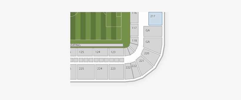 Bbva Compass Stadium Seating Chart Concert - Soccer-specific Stadium, transparent png #3139688