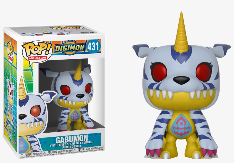 Pop Figure Digimon Gabumon - Funko Pop Digimon Gabumon, transparent png #3139689