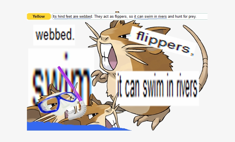 Type Alolan Raticate Confi - Raticate, transparent png #3139775