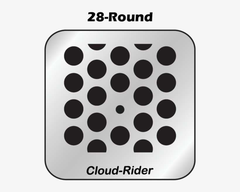 Round Hole Jeep Compass 07grille Insertcloudrider - Arabesque 3ds Max Download, transparent png #3139893