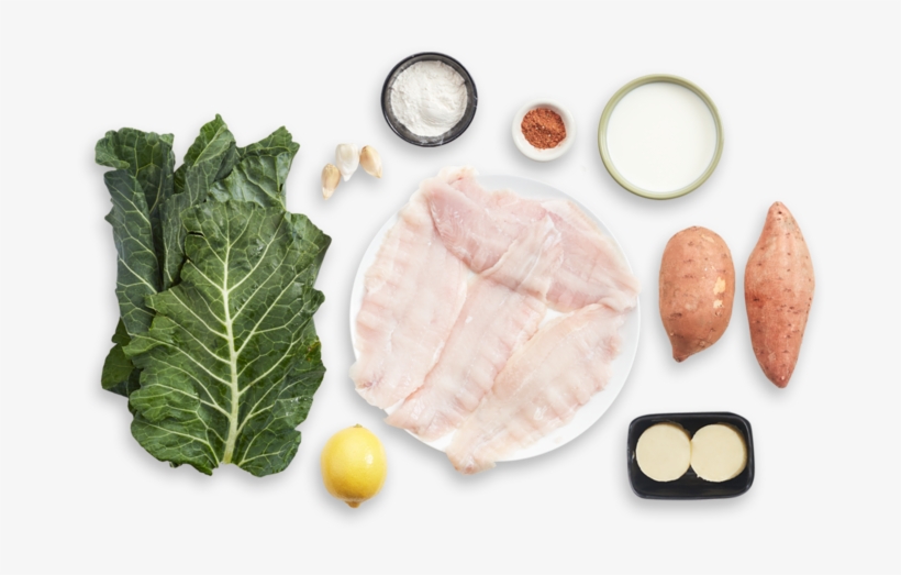 Blackened Cajun Catfish With Sweet Potato & Collard - Blackening, transparent png #3139921