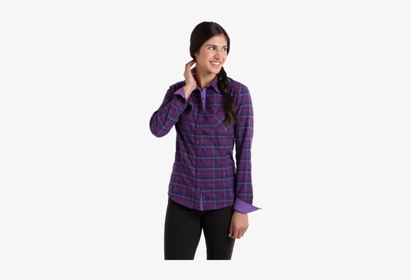 Kühl's Feminine Flannel Is A New Fall Favorite - Plaid, transparent png #3140023
