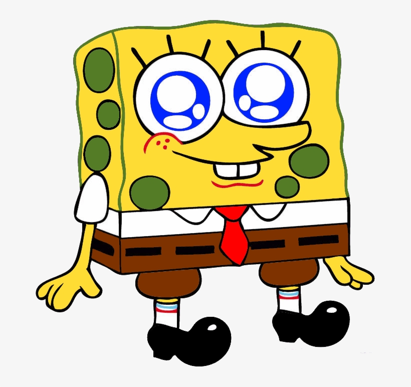 Image Chibi Spongebob Png Encyclopedia Spongebobia - Drawing Of Spongebob Squarepants, transparent png #3140114