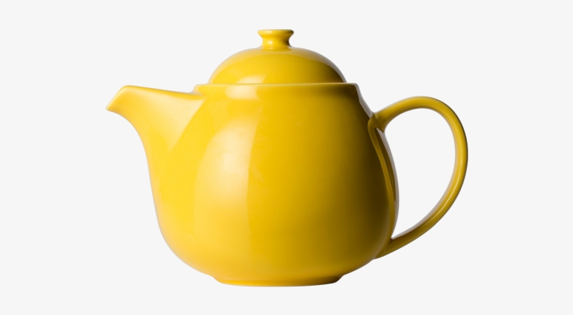 T2 Teaset Daisy Teapot Yellow Large - Tea Set, transparent png #3140368