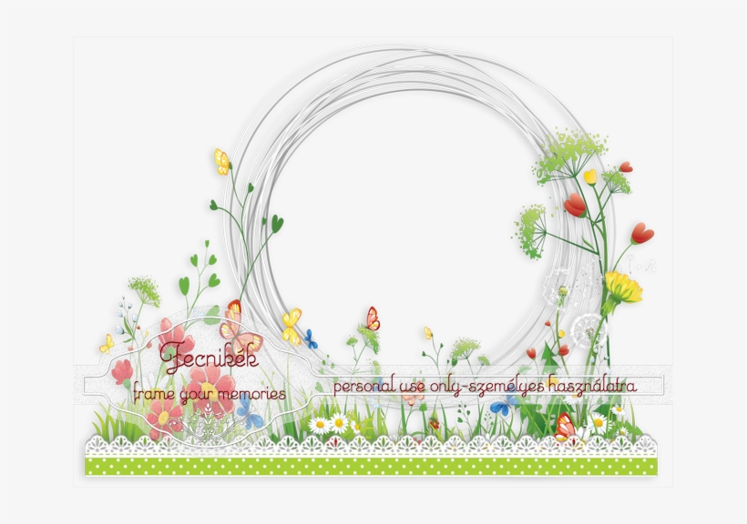 Spring Border Png Fecnikék - Scrapbook Cluster Frames Png, transparent png #3140398