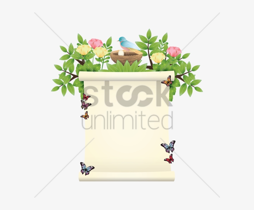 Spring Season Border Clipart Floral Design - Spring Season Border, transparent png #3140793