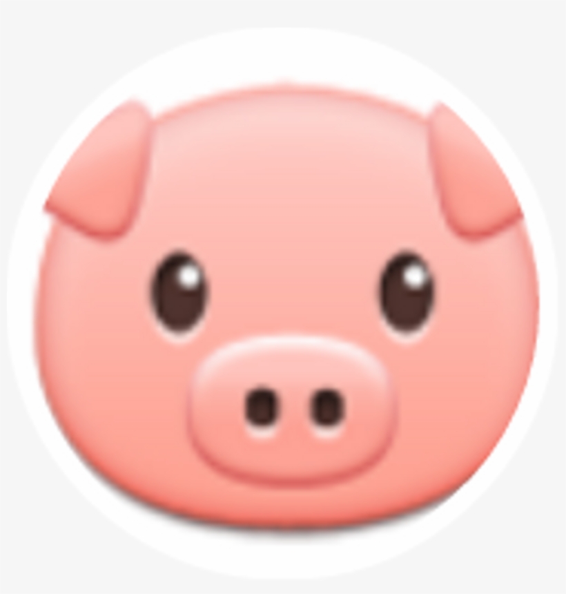 Cerdito Cochito Pig Coche Cerdo Emoji - Cerdito Emoji, transparent png #3141201