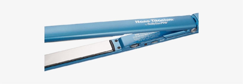 Babyliss Pro Nano Titanium Flat Iron Reviews - Babylisspro Nano Titanium Plated Ultra Thin Straightening, transparent png #3141513