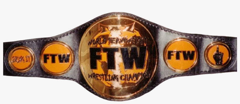 Ecw Ftw Heavyweight Championship - Ecw Ftw Championship, transparent png #3141946