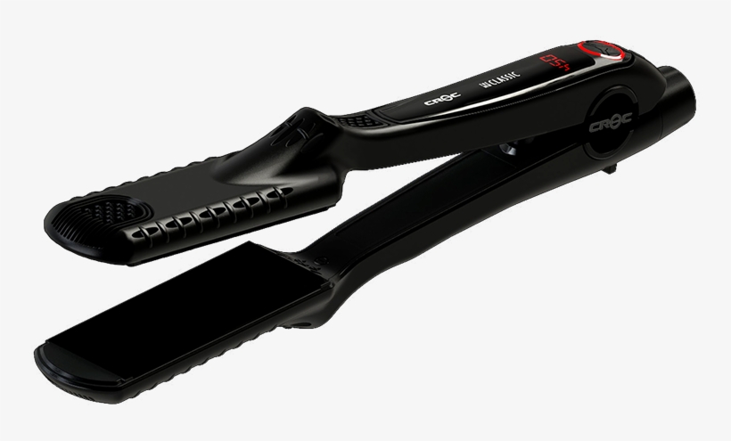 Croc Classic Black Titanium Flat Iron - Croc The New Classic Infrared Flat Iron, transparent png #3141973