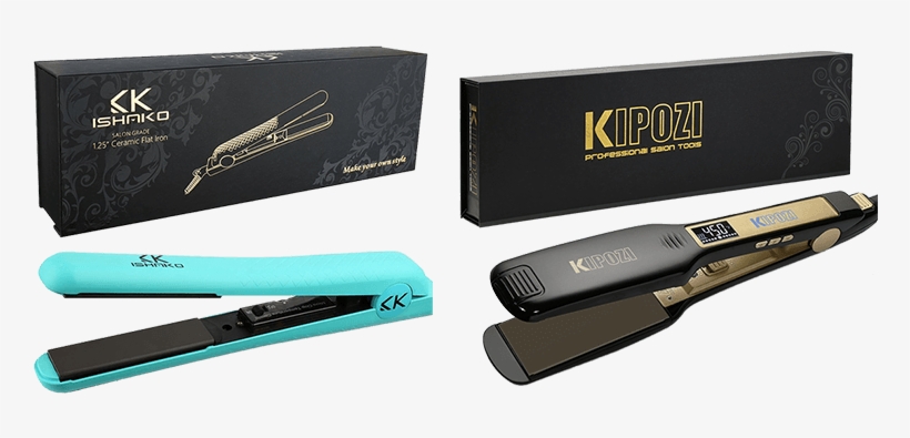 Quadcopter Reviews Best Flat Iron For Black Hair - Kipozi Professional Titanium Hair Straightener Flat, transparent png #3142087
